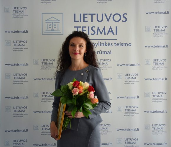 Telšių apylinkės teisme - nauja teisėja