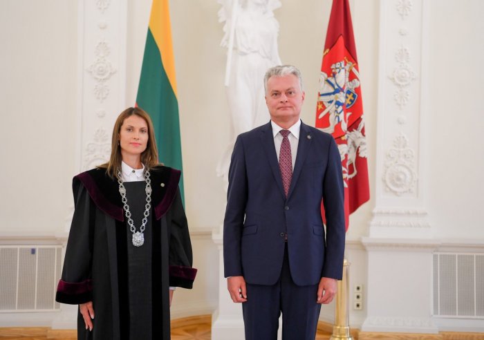 Akmenės rūmuose darbą pradėjo nauja teisėja