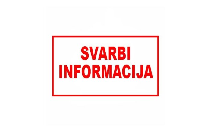 SVARBU! Lankytojų aptarnavimas Telšių apylinkės teismo Telšių rūmuose nuo spalio 28 d.