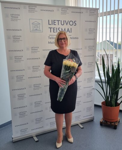 Mažeikių rūmuose darbą pradeda teisėja Sigita Rozgaitė
