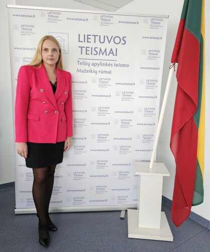Teisėja Jūratė Žemgulienė paskirta eiti teismo pirmininko pavaduotojos pareigas