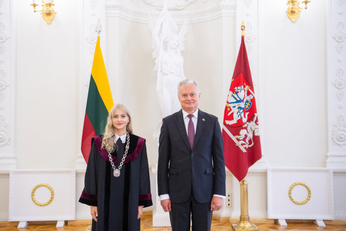 Veronika Andruškaitė paskirta Mažeikių rūmų teisėja