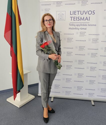 Mažeikių rūmų teisėja Gintarė Bunikienė perkelta į Šiaulių apylinkės teismą