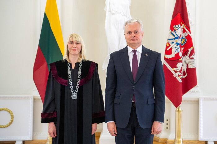 Deimantė Montvydaitė paskirta Telšių rūmų teisėja