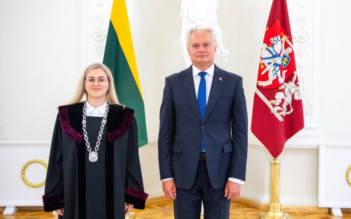 Laura Maciutė paskirta Telšių rūmų teisėja