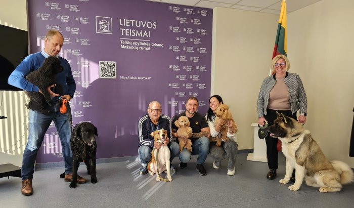 Telšių apylinkės teisme paminėta Pasaulinė gyvūnijos diena