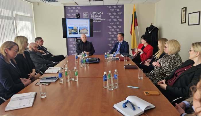 Mažeikių rūmuose vyko kasmetinis Telšių apylinkės teismo teisėjų susirinkimas